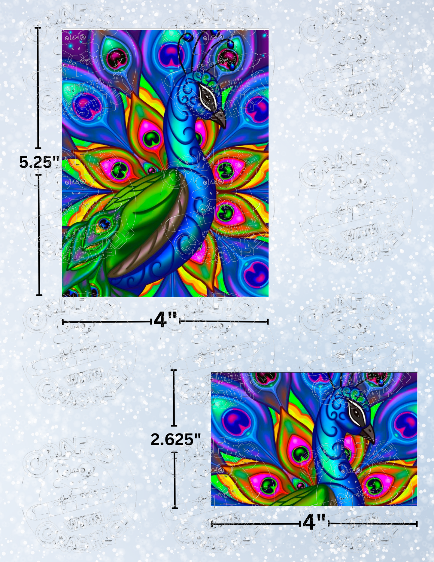 Product Bundle "Mandala Peacock" ©Emma Casey