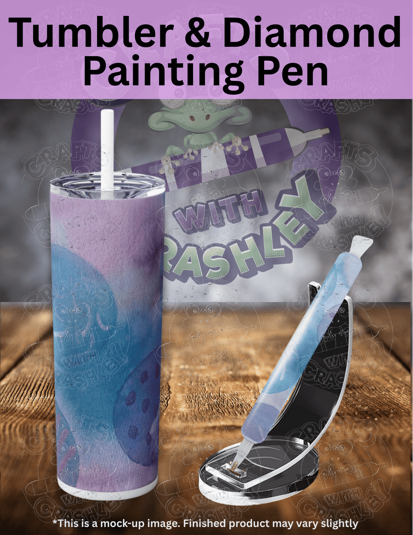 "Blue Balls" by ©Crafting & Crime Daily Premium Accessories for Diamond Painting