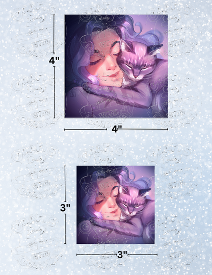 "Cat Comforts" by ©ChrissaBug Decorative Diamond Painting Release Papers