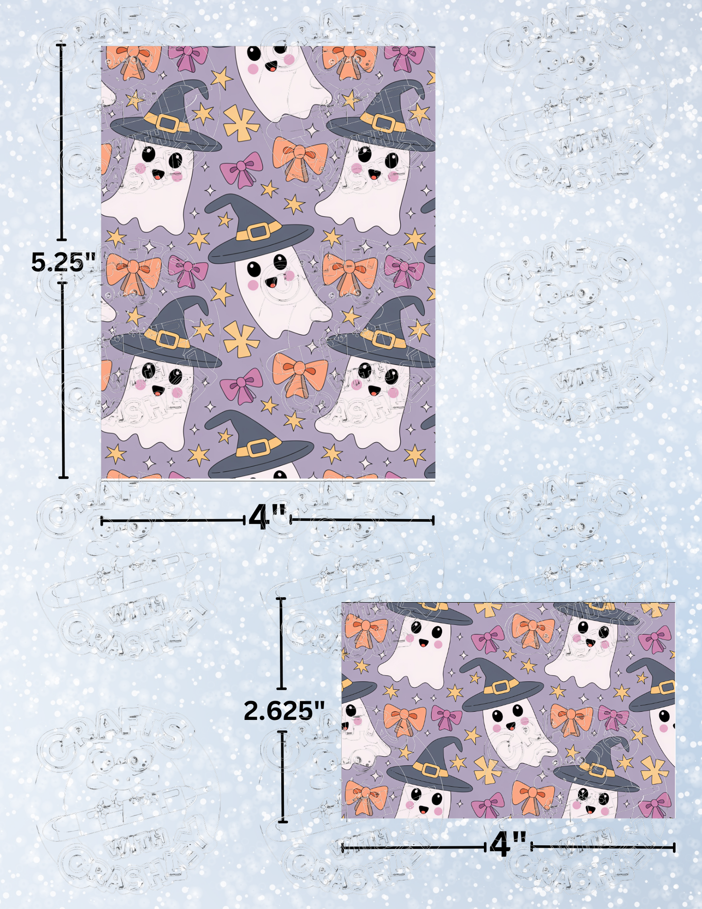 "Ghostly Fun" Premium Decorative Release Papers for Diamond Painting