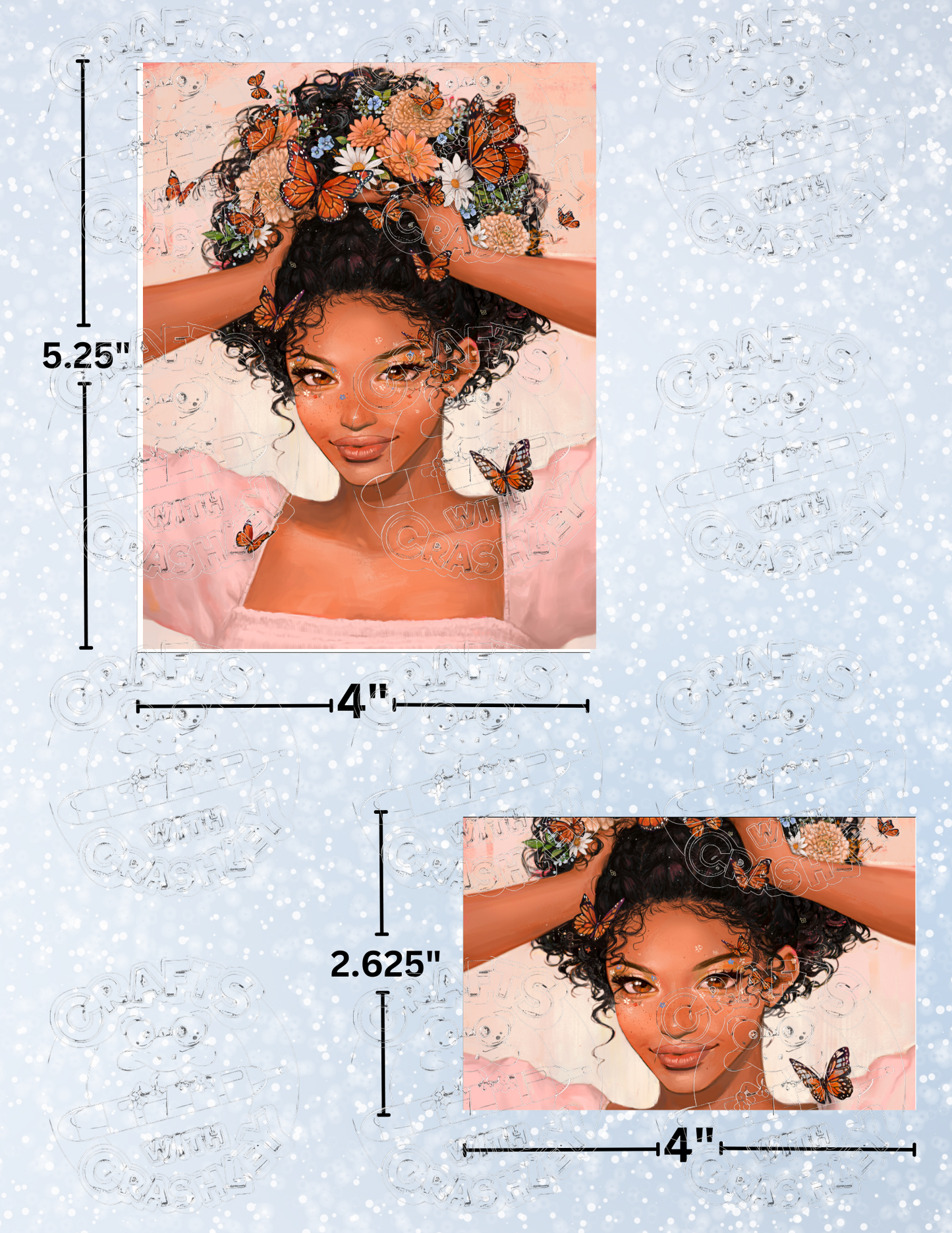 "Bouquet" by ©Ivy Dolamore Premium Decorative Release Papers for Diamond Painting