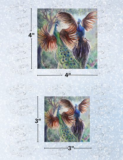 "Birds of a Feather" by ©Dakota Daetwiler Decorative Diamond Painting Release Papers