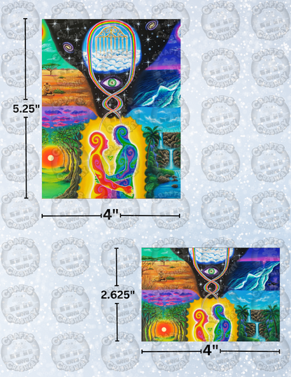 "Soulmates" by Becca Tindol Decorative Diamond Painting Release Papers