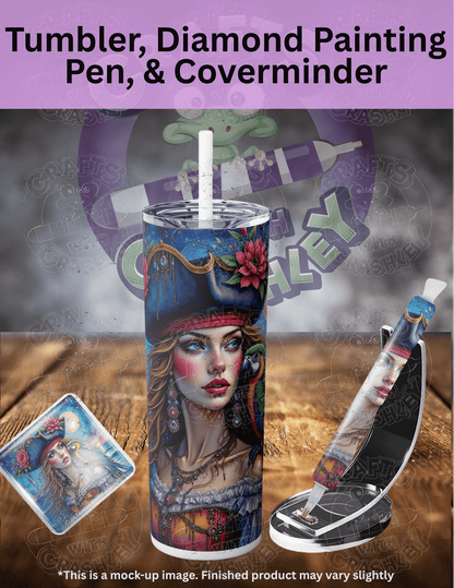"Pirate Paradise Maiden" by ©Kelly Reins Premium Accessories for Diamond Painting