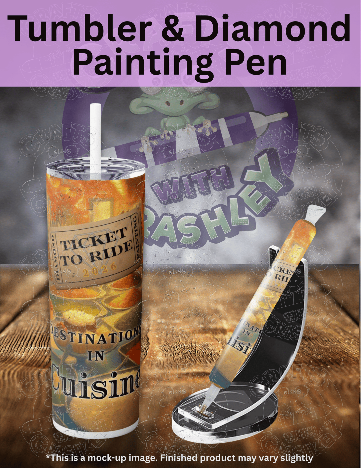 "Ticket to Ride 2026" Premium Accessories for Diamond Painting