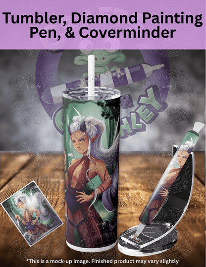 "Cycille Dragon of the North" by ©Femke Deborah Premium Accessories for Diamond Painting