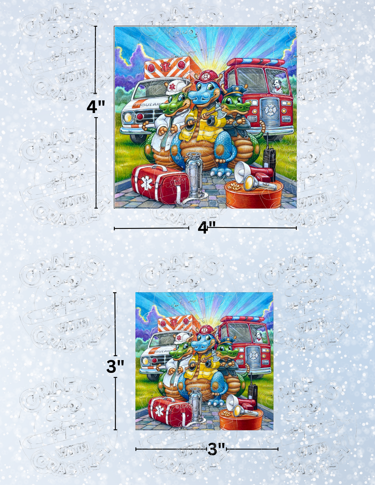 Product Bundle "First Responder Heroes" by ©Randal Spangler