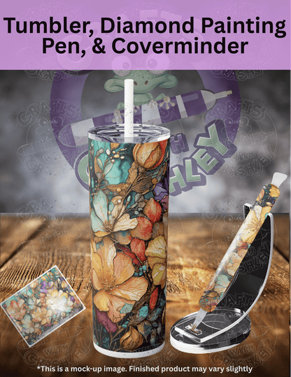 "Fancy Flower Garden" by ©Peggy Collins Premium Accessories for Diamond Painting