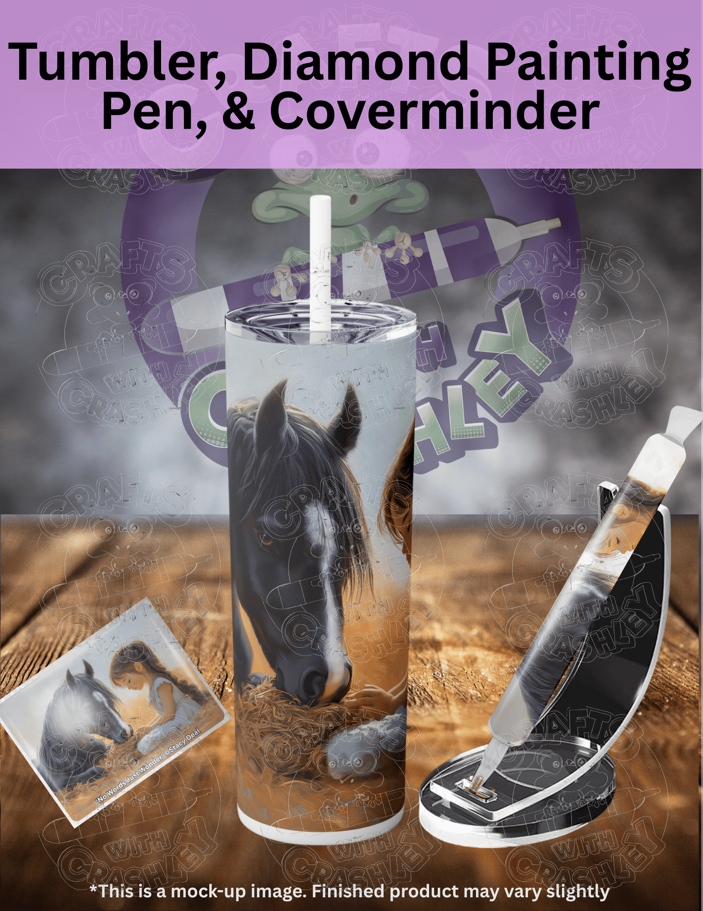 "No Words Just Wonder" by ©Stacy Deal Premium Accessories for Diamond Painting