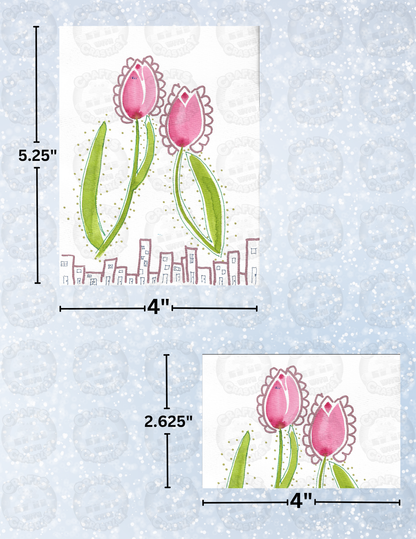 "Tulip Takeover" By Crafting Journey Decorative Diamond Painting Release Papers