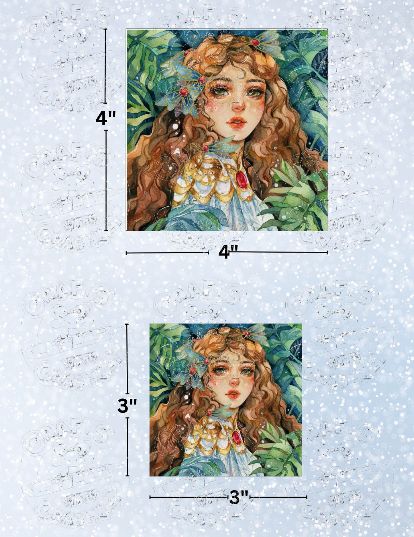 "Wildwood" by ©Margaret Morales Premium Decorative Release Papers for Diamond Painting