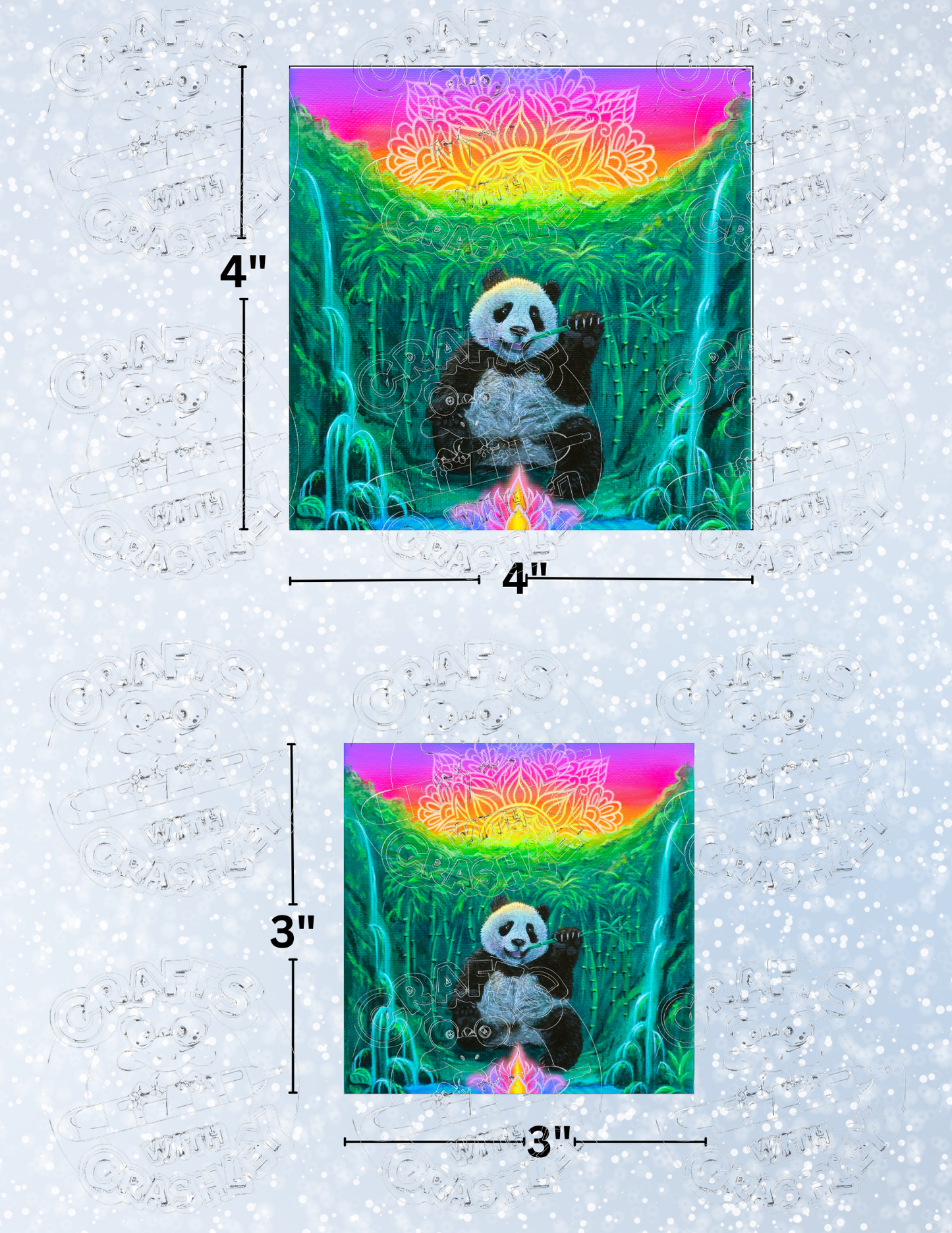 "Radiance" by ©Becca Tindol Premium Decorative Release Papers for Diamond Painting