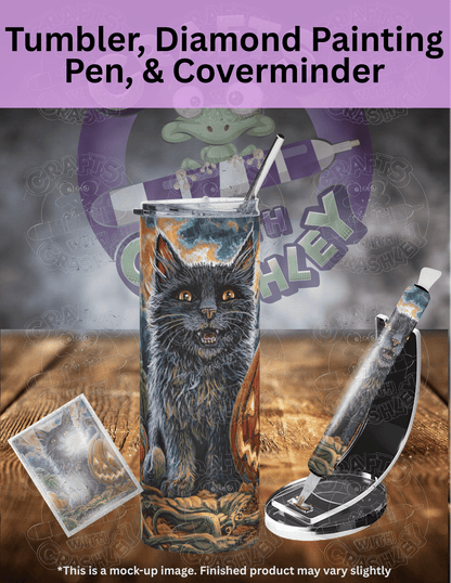 "Spooky Kitty" by ©Dakota Daetwiler Premium Accessories for Diamond Painting