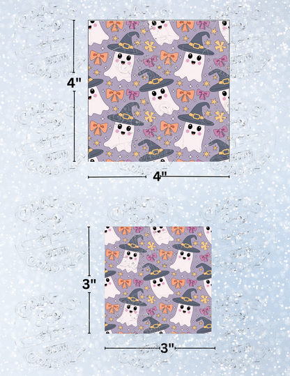 "Ghostly Fun" Premium Decorative Release Papers for Diamond Painting