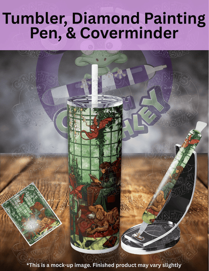 "Greenhouse Library" by ©ERA Arts Premium Accessories for Diamond Painting