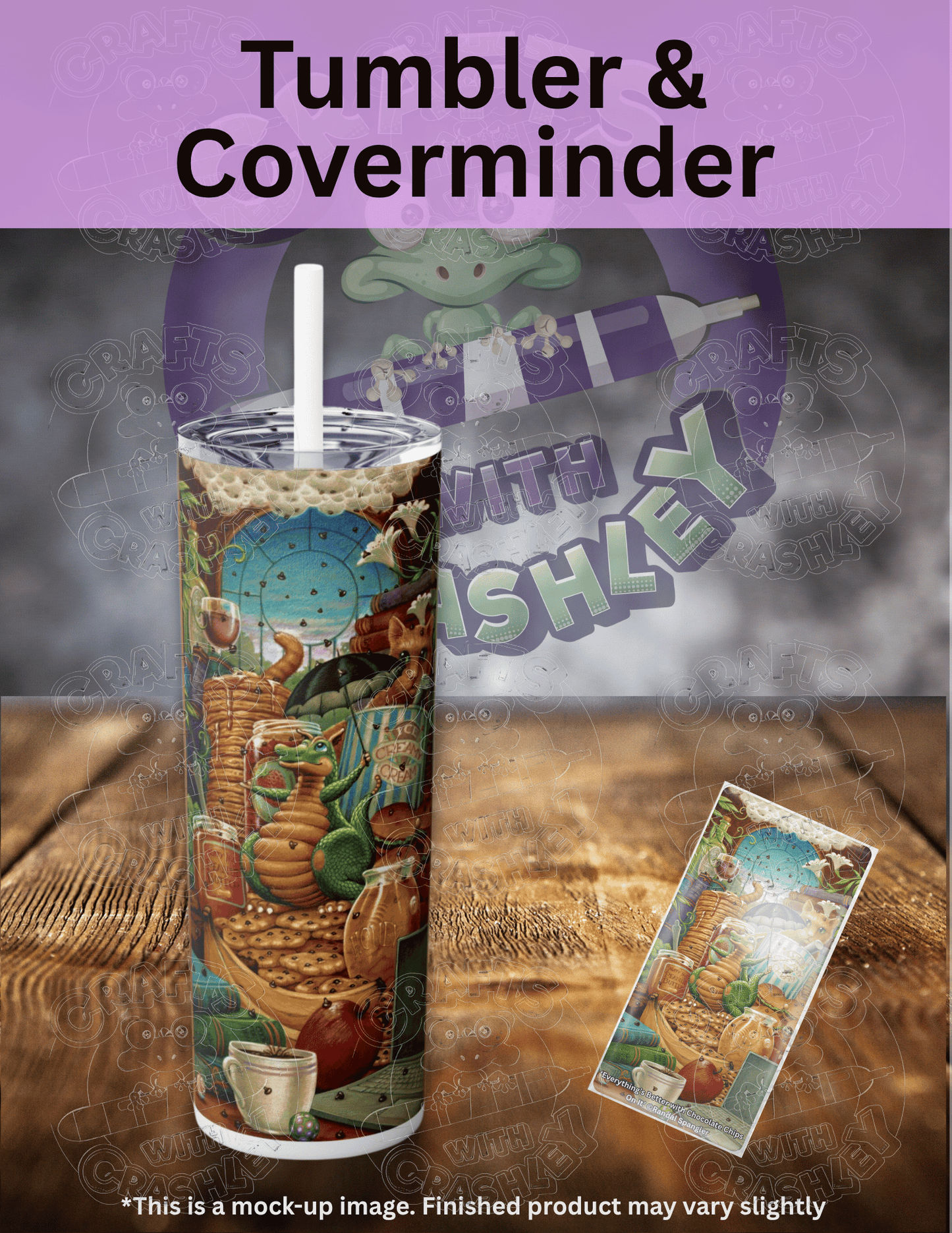 "Everything's Better with Chocolate Chips" by ©Randal Spangler Premium Accessories for Diamond Painting