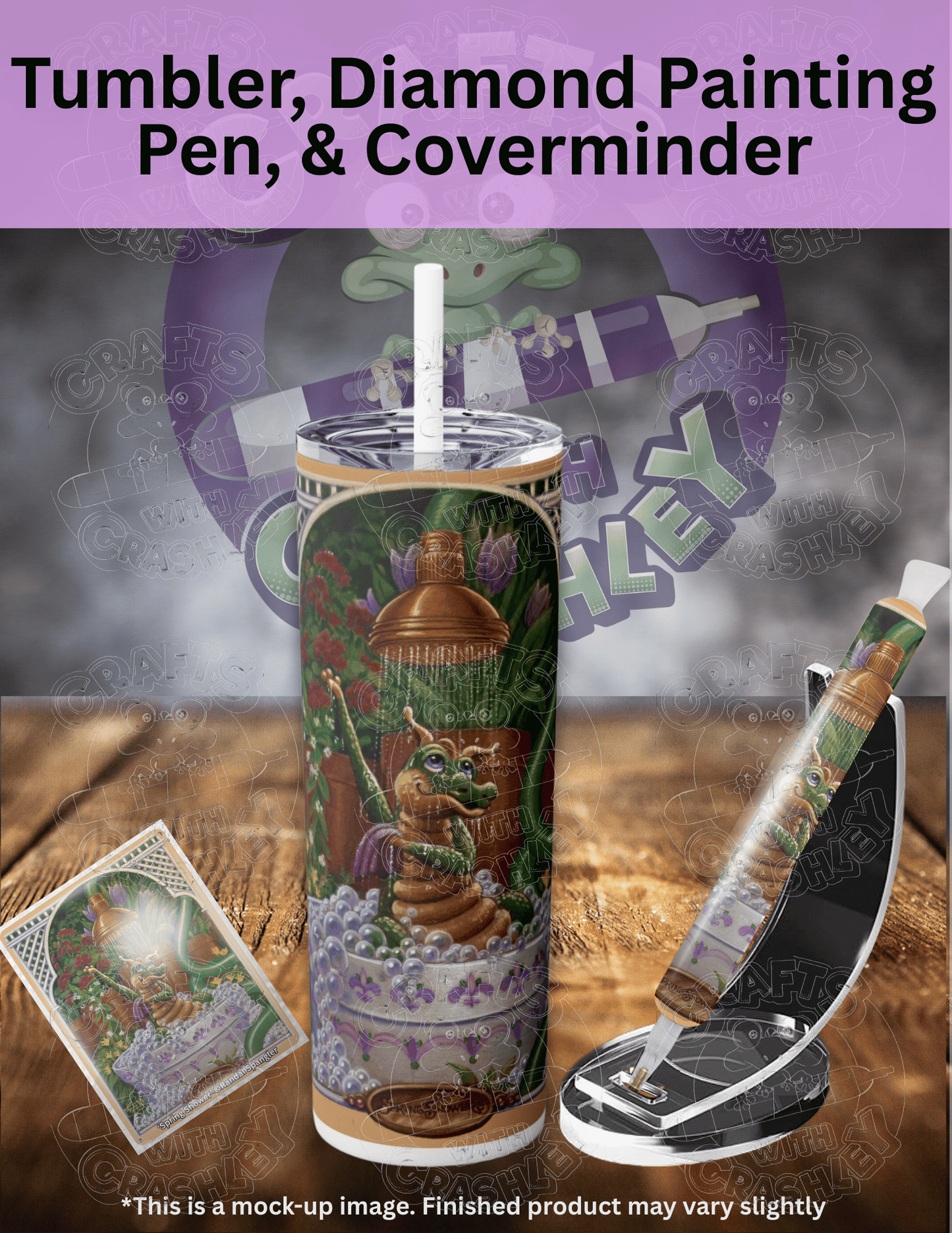 "Spring Shower" by ©Randal Spangler Premium Accessories for Diamond Painting