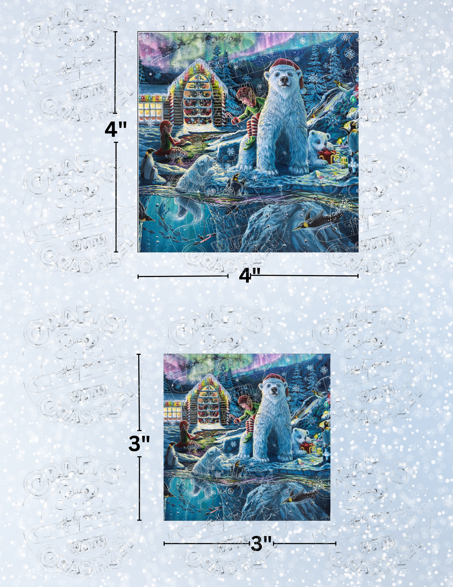 Product Bundle "Christmas Eve at the North Pole" by ©Dakota Daetwiler