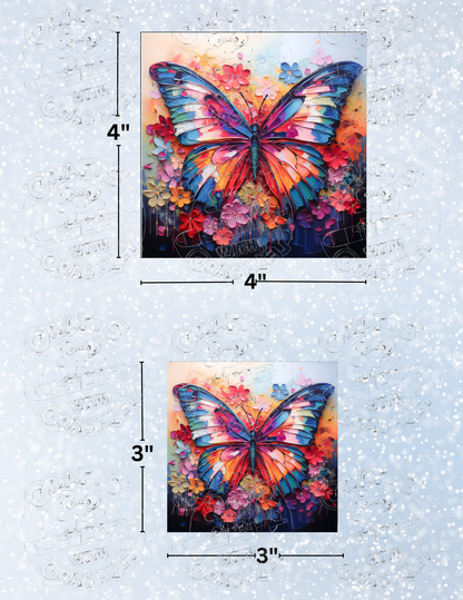 "Butterfly Bliss" by ©Stacy Deal Premium Decorative Release Papers for Diamond Painting