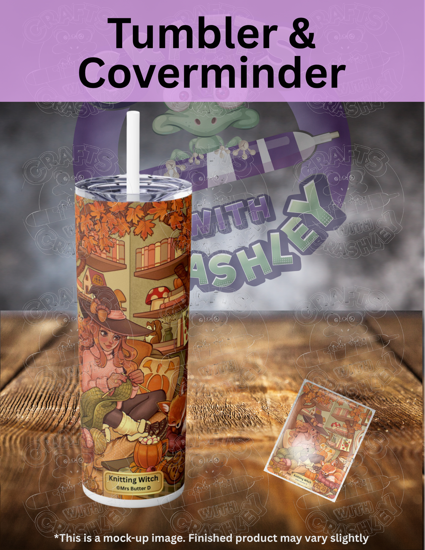 "Knitting Witch" by ©Mrs Butter D Premium Accessories for Diamond Painting