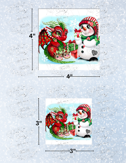 "A Gift for My Dragon" by ©Sheena Pike Premium Decorative Release Papers for Diamond Painting