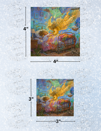 "Fairy of Dreams" by ©Ivy Dolamore Premium Decorative Release Papers for Diamond Painting