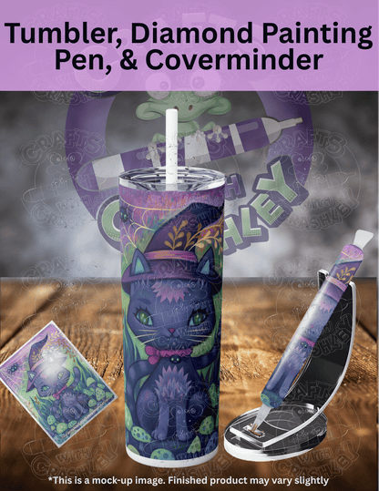 "The Witch's Cat" by ©Jeremiah Ketner Premium Accessories for Diamond Painting