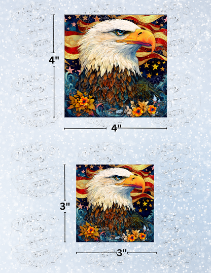 "Eagle Wisdom" by ©T.S. Larking Premium Decorative Release Papers for Diamond Painting