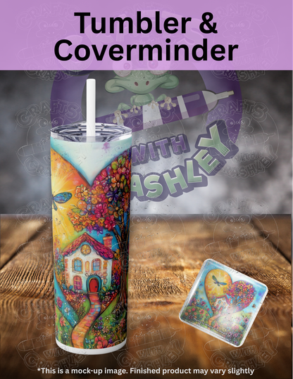 "Home Is Where the Heart Is" by ©Cocomarshmallow Premium Accessories for Diamond Painting