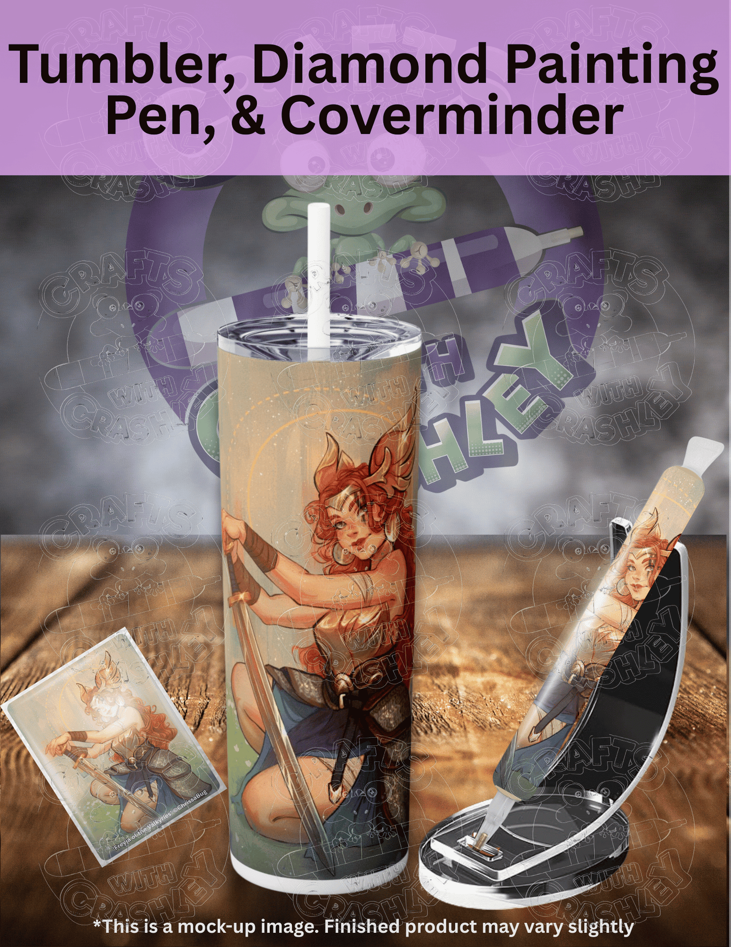 "Freyja of the Valkyries" by ©ChrissaBug Premium Accessories for Diamond Painting