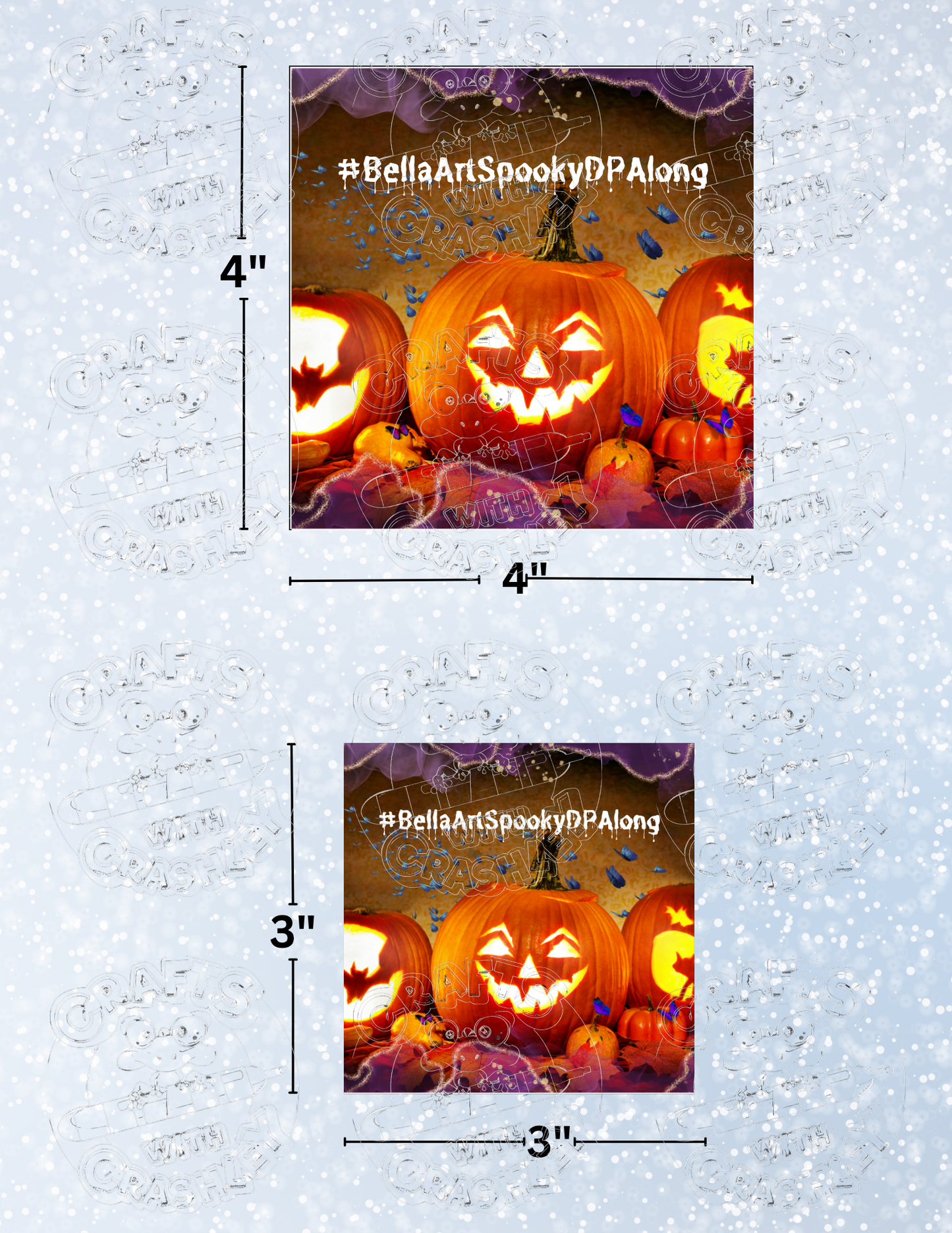 Product Bundle "Bella Art Spooky DP Along"