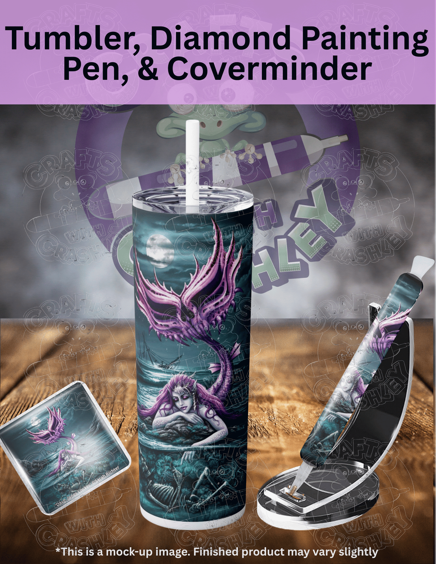 "Davy Jones Locker" by ©Sarah Richter Premium Accessories for Diamond Painting