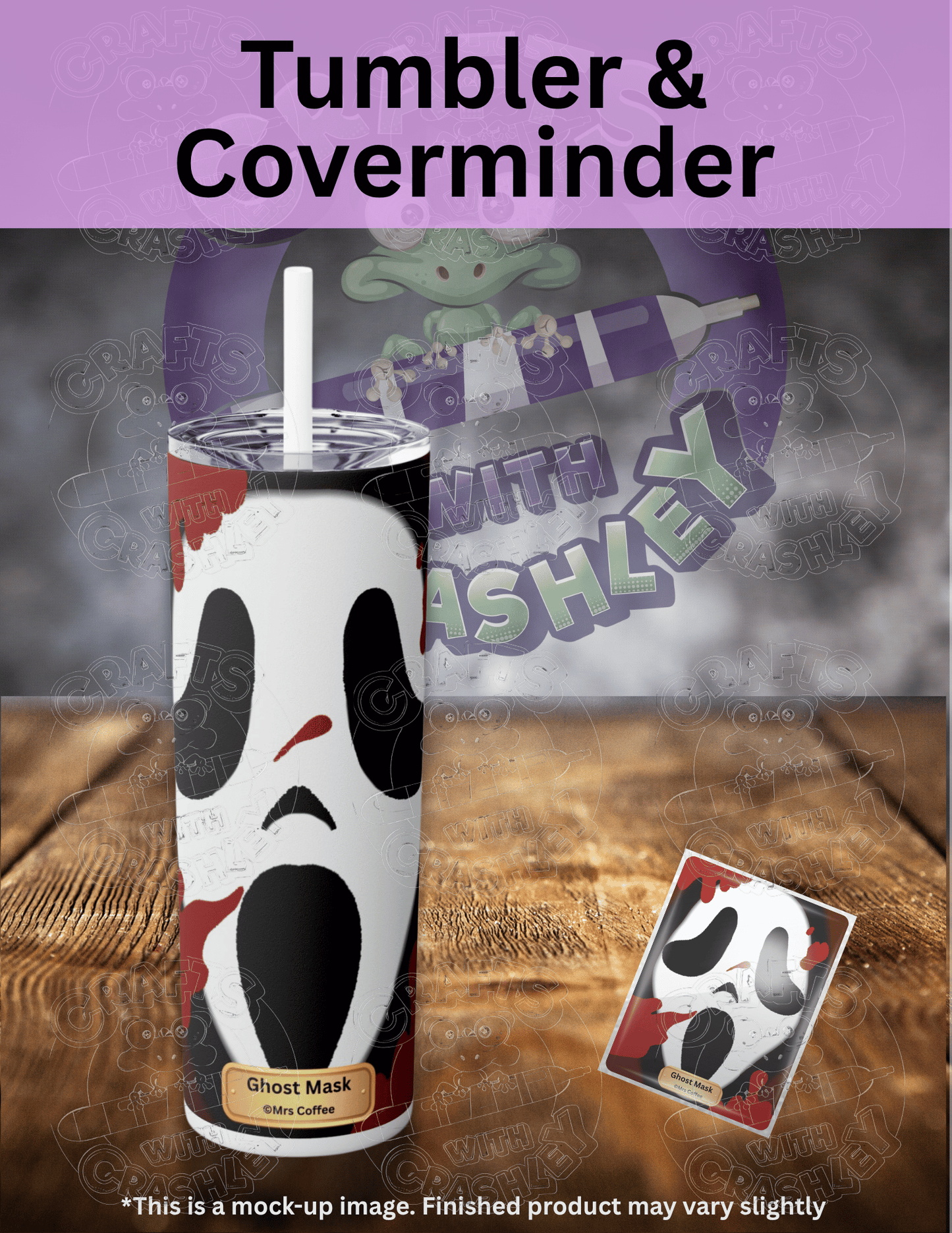 "Ghost Mask" by ©Mrs Coffee Premium Accessories for Diamond Painting