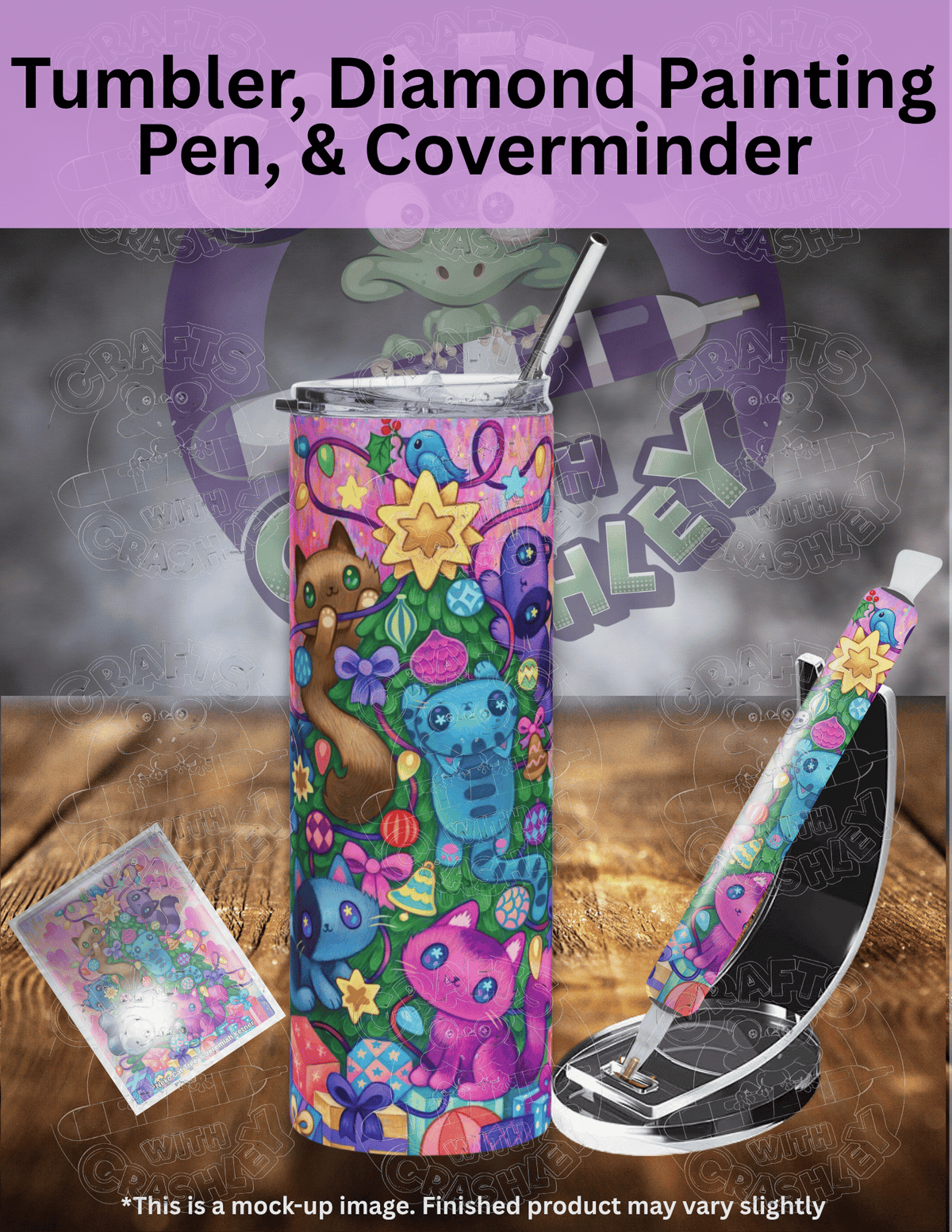 "Neko Cat Tree" by ©Jeremiah Ketner Premium Accessories for Diamond Painting