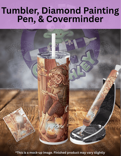 "Cozy Study Time" by ©Mrs Butter D Premium Accessories for Diamond Painting