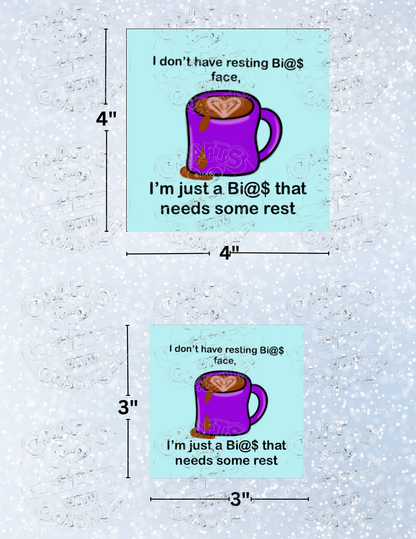 Product Bundle "Bi@$ Face" by ©Mrs Coffee