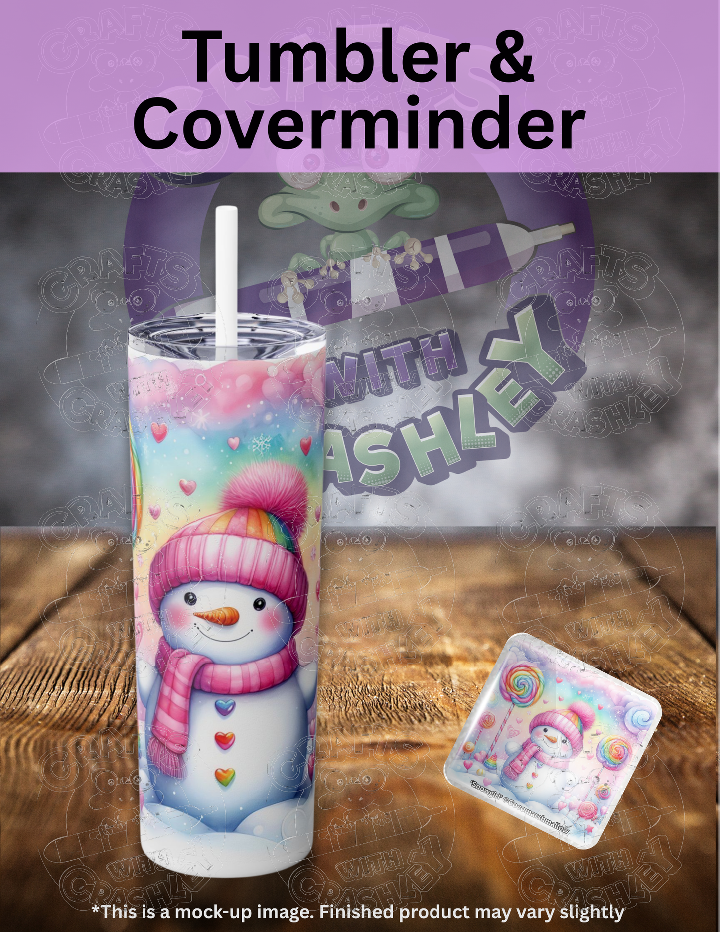 "Snowgirl" by ©Cocomarshmallow Premium Accessories for Diamond Painting