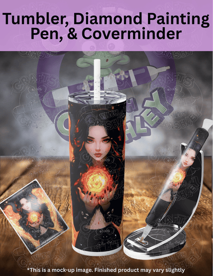 "Wings of Fire" by ©Cocomarshmallow Premium Accessories for Diamond Painting