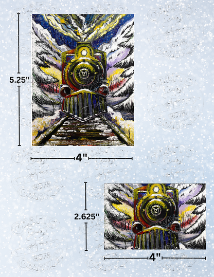 "Aurora Borea Express" by ©Dakota Daetwiler Premium Decorative Release Papers for Diamond Painting