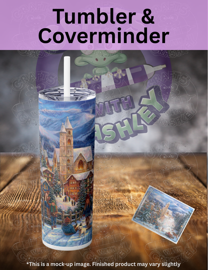 "Sledding to Town" by ©Chuck Pinson Premium Accessories for Diamond Painting