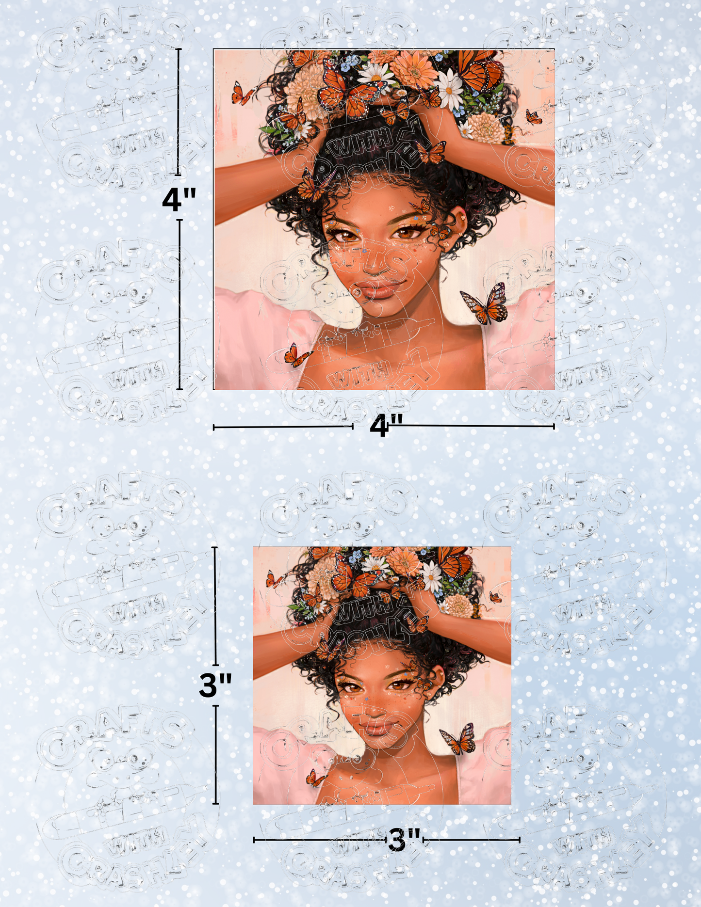 "Bouquet" by ©Ivy Dolamore Premium Decorative Release Papers for Diamond Painting