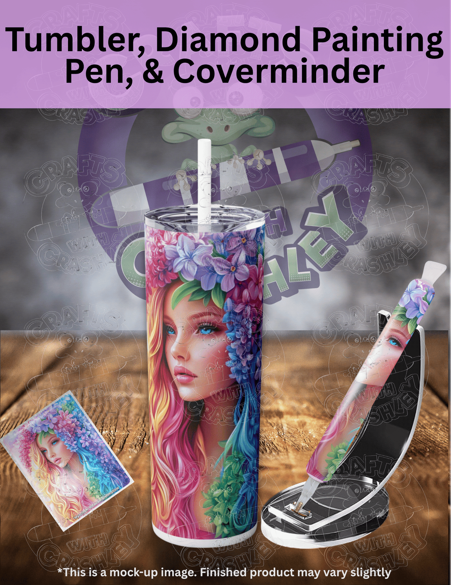 "Hyacinth" by ©Cocomarshmallow Premium Accessories for Diamond Painting