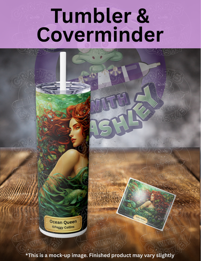 "Ocean Queen" by ©Peggy Collins Premium Accessories for Diamond Painting