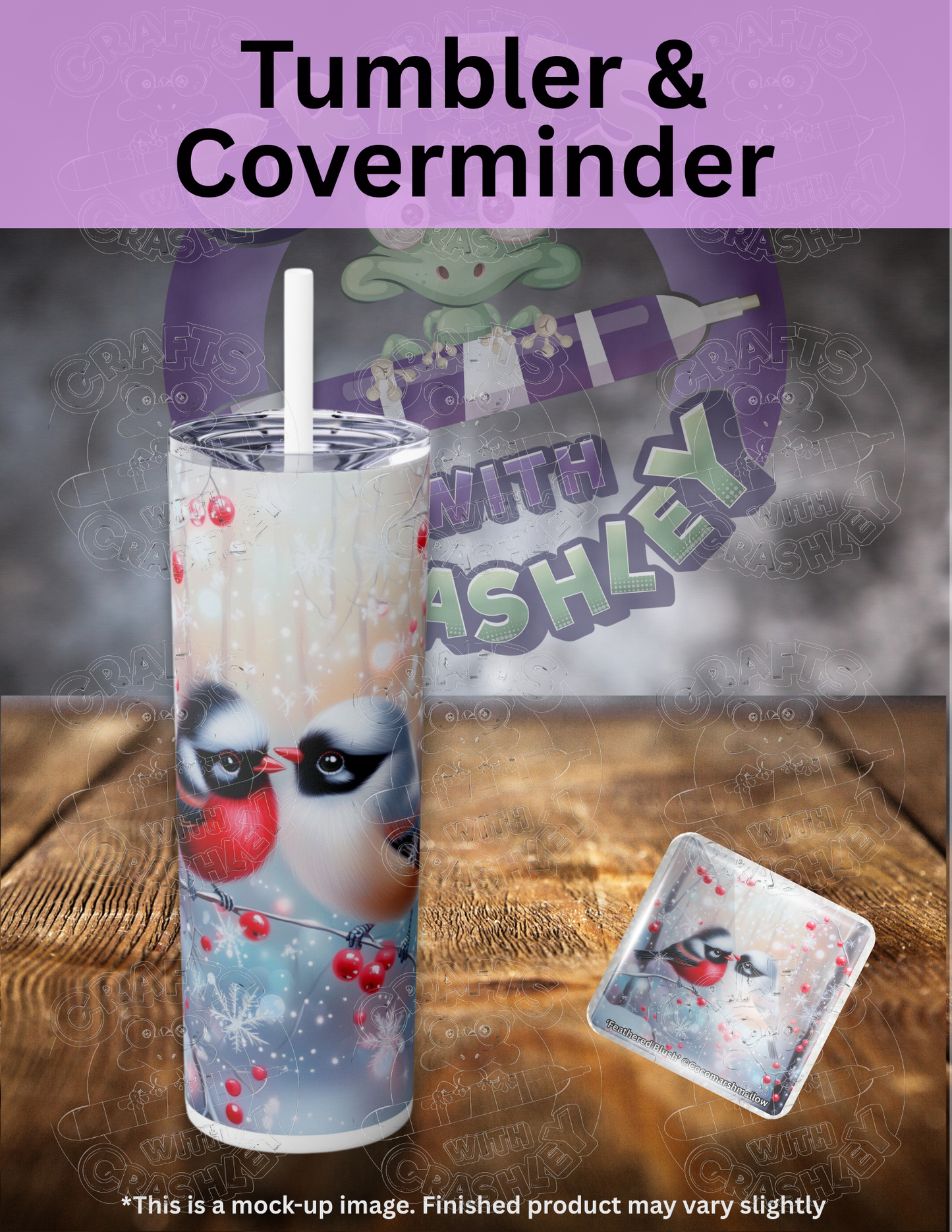 "Feathered Blush" by ©Cocomarshmallow Premium Accessories for Diamond Painting