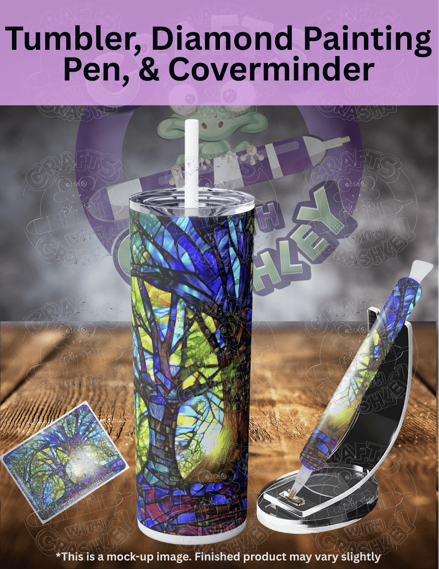 "The Worship of Trees" by ©Peggy Collins Premium Accessories for Diamond Painting