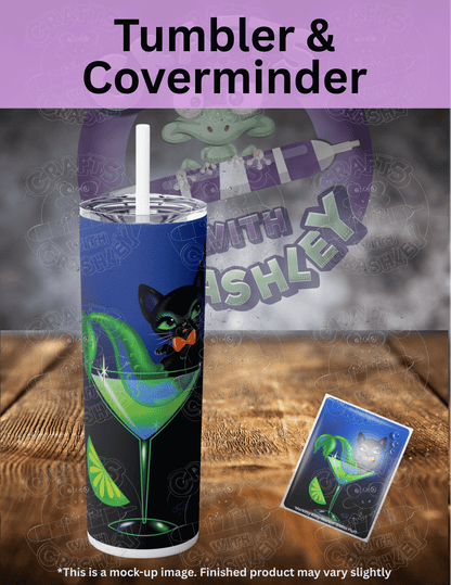 "Merkitty Kitty Martini" by ©Miss Fluff Premium Accessories for Diamond Painting