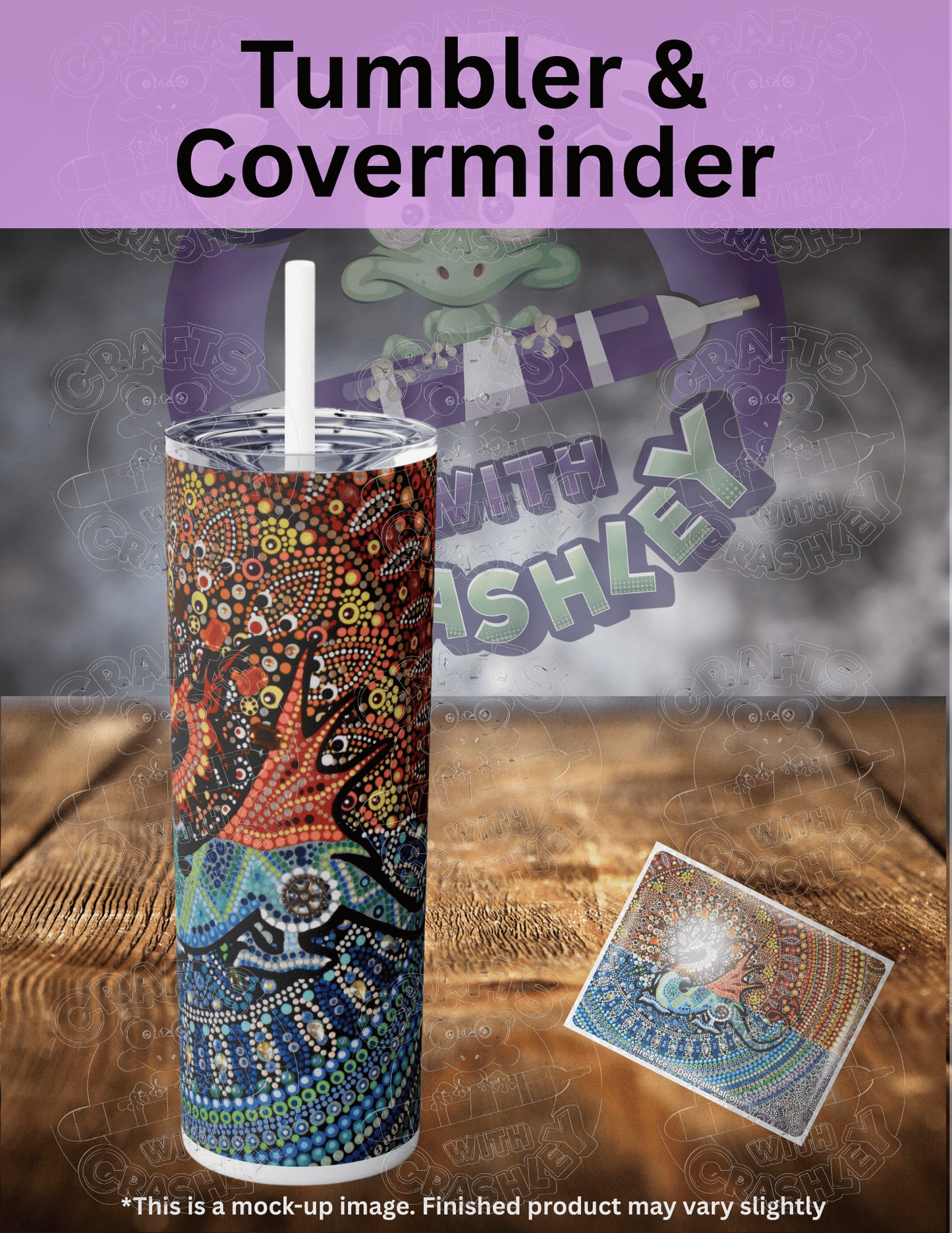 "Fire & Ice" by ©Deborah Malcolm Premium Accessories for Diamond Painting