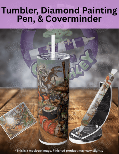 "The Sushi Rollers" by ©Christina "SixthLeafClover" Yen Premium Accessories for Diamond Painting