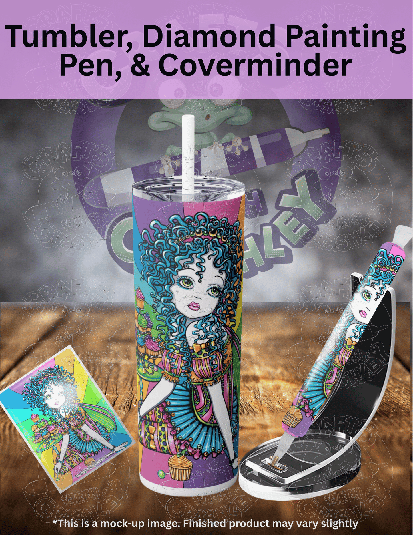 "Buttercup" by ©Myka Jelina Premium Accessories for Diamond Painting