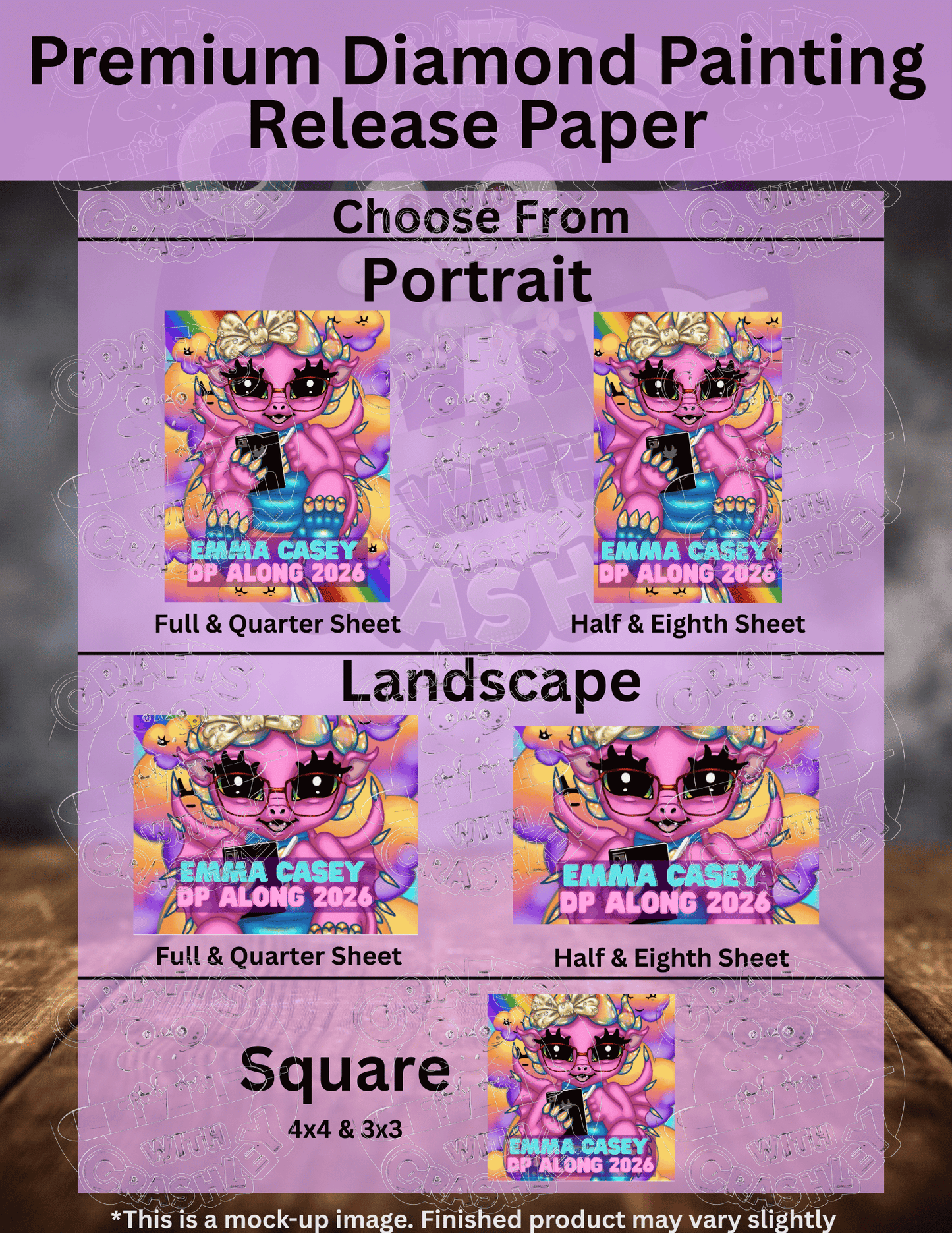 "Emma Casey DP Along 2026" by ©Emma Casey Premium Accessories for Diamond Painting